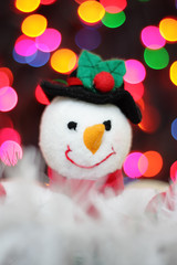 Snowman and Christmas Decoration