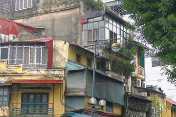 Fototapeta na wymiar rue au Vietnam