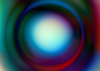 Abstract colors with circle blurred background