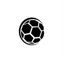 Fototapeta premium soccer ball logo