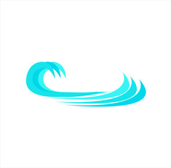 ocean wave logo
