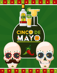 Fototapeta premium mexico cinco de mayo