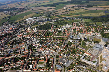 Obraz premium Hansestadt Greifswald, Detail innenstadt 2013