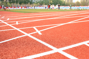 sports ground，A close-up