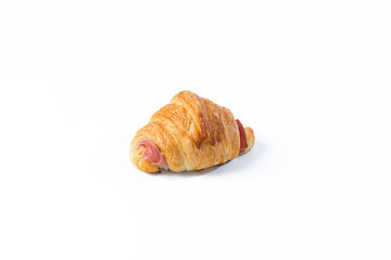 croissant bakery isolated