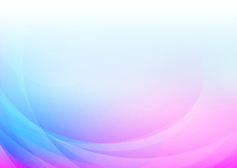 Abstract curved soft colors background