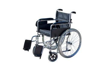 wheelchair isolated over white