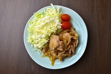 豚の生姜焼き