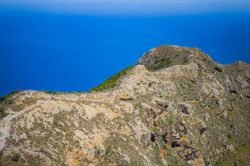 Fantastic view of the coast in the Anaga peninsula. Tenerife. Canary Islands. Spain