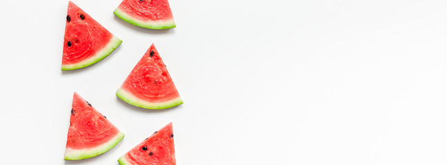 Fresh watermelon slices pattern