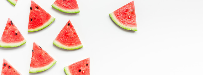 Fresh watermelon slices pattern