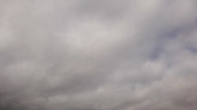 Timelapse clouds with blue sky background blurred by amorphous clouds rolling in the wind