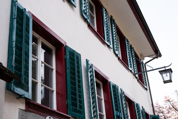Swiss houses in Lucern