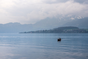 Fototapeta premium Travel On the lake Lucern