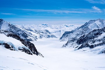 Swiss alps scenery