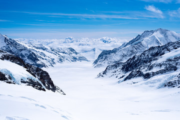 Fototapeta premium Swiss alps scenery
