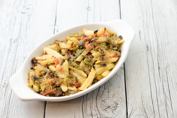 Tasty dish of ratatouille