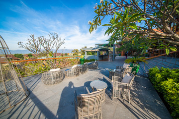 Novotel hotel in Inle Lake, Myanmar.