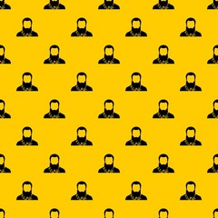 User pattern seamless vector repeat geometric yellow for any design