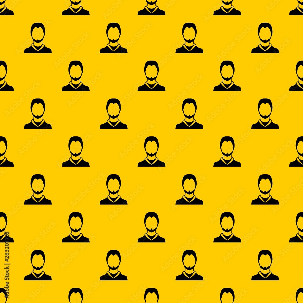 Poster user pattern seamless vector repeat geometric yellow for any design
