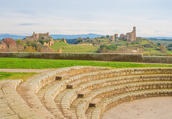 Tuscania (Italy) - A gorgeous etruscan and medieval town in province of Viterbo, Tuscia, Lazio...