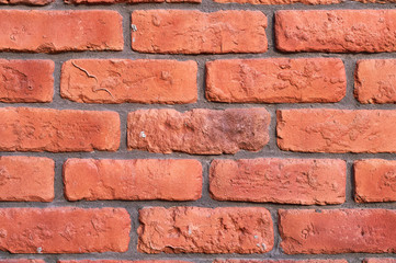 texture abstract background red brick wall