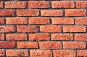 texture abstract background red brick wall