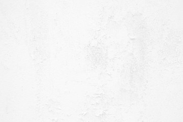 White Peeling Paint Concrete Wall Texture Background Suitable for Presentation and Web Templates with Space for Text.
