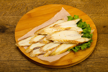 Eel sashimi