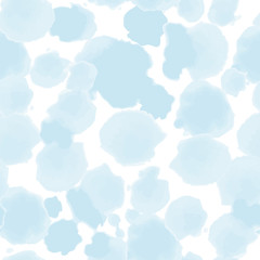 Abstract watercolor seamless pattern. Hand painted vector texture.
