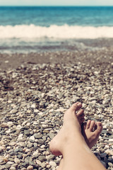 Relax on the beach