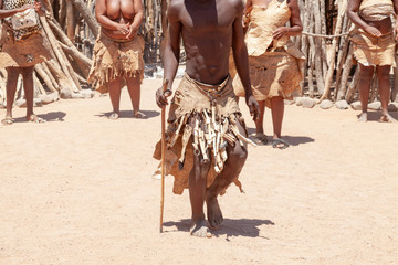 people damara village and everyday life deserts and nature in national parks
