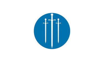 Sword silhouette icon