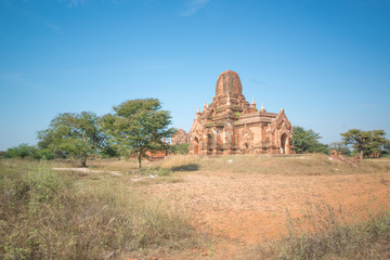 Templo budista em Bagan, Myanmar