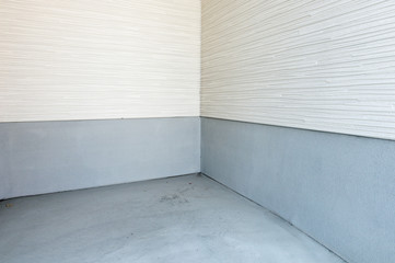 Obraz premium Empty corner in the room