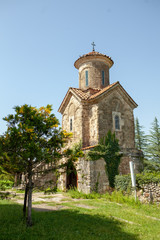 Fototapeta na wymiar Georgia, Martvili 01 September 2018 Monastery is a Georgian monastic complex. Martvili-Chkondidi Cathedral
