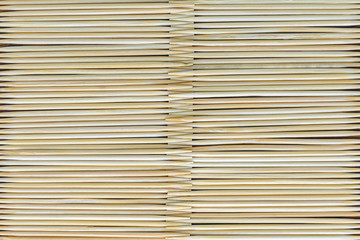 even number of toothpicks, natural wood texture - for striped background, short focus, toning, haze