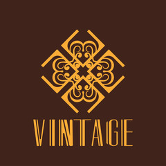 Modern Art Deco Logo