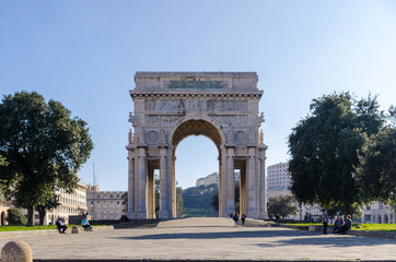 Fototapeta na wymiar Genoa History