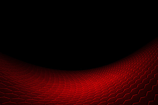 Red Hexagon Background And Texture.