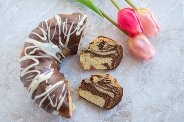 zebra cake