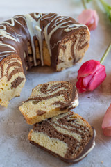 zebra cake