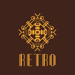 Modern Art Deco Logo