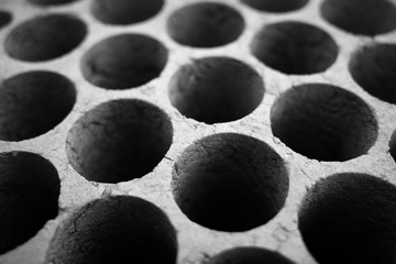 Empty cells texture object bakground