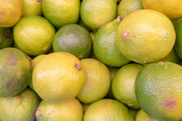 yellow green limes
