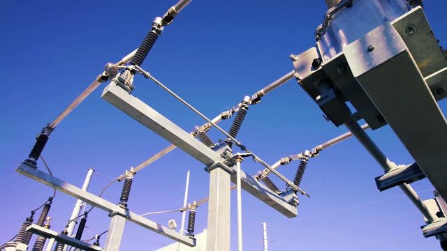 high voltage electrical substation mechanical Disconnector, electrical Isolator for Electrical Isolation Switch, Power station