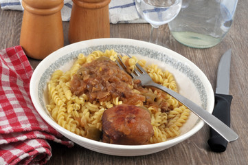 Paupiette et fusilli 