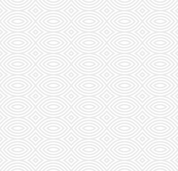 Fototapeta premium Vector monochrome seamless pattern, black & white mosaic