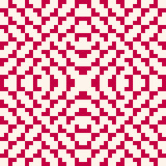 Vector seamless pattern. Traditional geometric ornament. Tribal ethnic motif