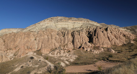 Rose Valley in Cavusin Village, Cappadocia, Nevsehir, Turkey